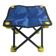 Shengjuanfeng Portable Ultralight Aluminum Alloy Frame Camping Folding Stool Anti-Tear Oxford Anti-Slip Feet Outdoor Stool Chair for Camping Fishing Hunting Picnic Travel,Easy to Setup