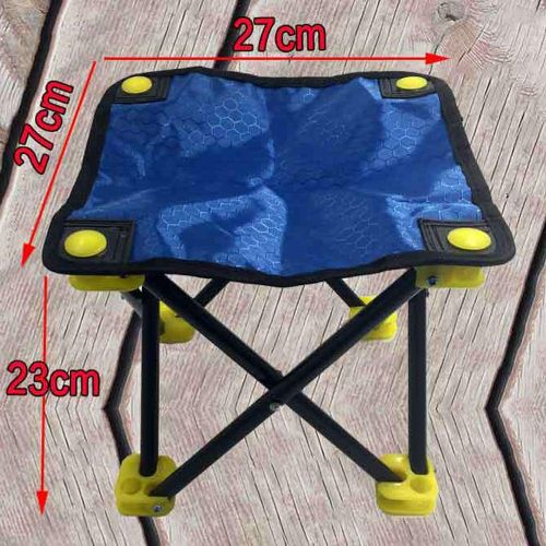  Shengjuanfeng Portable Ultralight Aluminum Alloy Frame Camping Folding Stool Anti-Tear Oxford Anti-Slip Feet Outdoor Stool Chair for Camping Fishing Hunting Picnic Travel,Easy to Setup