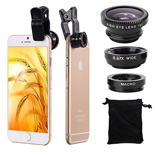  Shenzen Bogart-Pen Smartphone Camera 12 in 1 Lens Kit 12x Telephoto Lens Fisheye Lens Wide Angle Lens Macro Lens for iPhone 6 6s 7 8 9 and Samsung 6 6s 7 8 9 Smartphone Mobile Trip