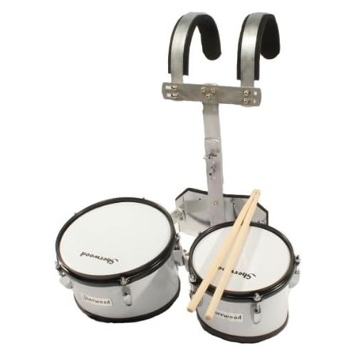  [아마존베스트]Sherwood Marching Drum Set Timptoms + Base + Accessories