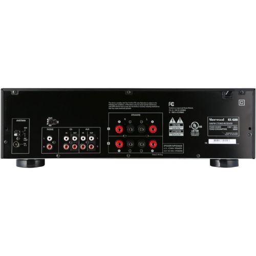  Sherwood RX4208 200W AMFM Stereo Receiver, Black