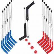 [아마존베스트]Shield 42 Deluxe Hockey Set with ABS Plastic Shafts