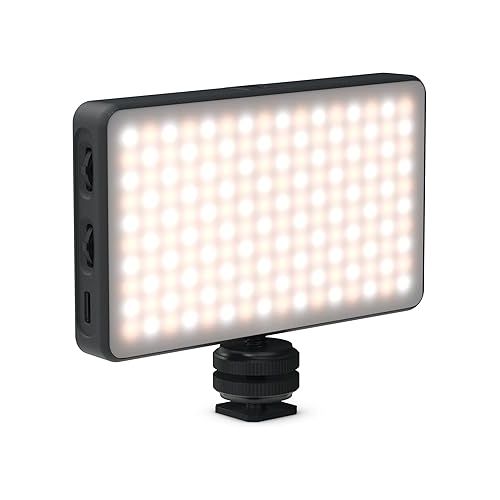  ShiftCam ProLED | Bi-Color Panel | Natural Light in Your Pocket for Vlogging and Selfies | Adjustable Color Temperature and Brightness | ProGrip Accessory