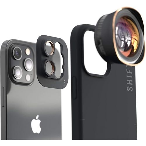  ShiftCam Camera Case with in-case Lens Mount for Apple iPhone 12 Pro Max- Optimal Solution ProLenses - Gear up Your iPhone and Start Shooting in Seconds… (iPhone 12 ProMax)