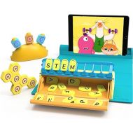 Plugo STEM Pack by PlayShifu - Count, Letters & Link (3in1) | Math, Words, Magnetic Blocks, Puzzles | 4-10 Years STEM Toys | Gift Boys & Girls (Works with iPads, iPhones, Samsung tabs, Kindle Fire)