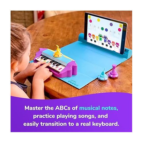  Plugo Tunes by PlayShifu - Piano Learning Kit | Musical STEAM Toy for Ages 4-10 - Music Instruments Gift for Boys & Girls (Works with iPads, iPhones, Samsung tabs/Phones, Kindle Fire)