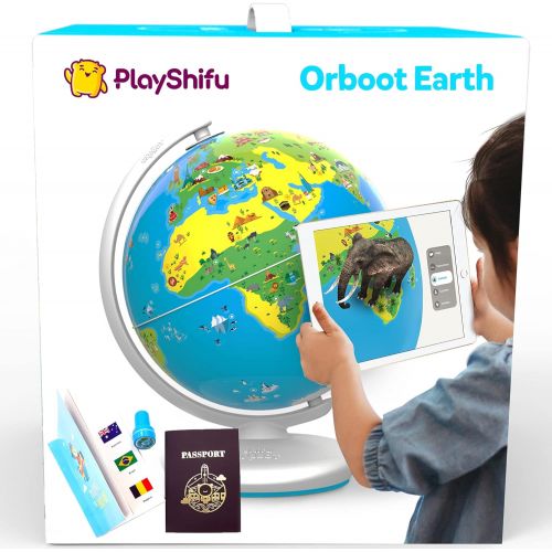  [무료배송] 시푸 올붓 앱 연동 AR 3D 증강현실 지구본 Shifu Orboot (App Based): Augmented Reality Interactive Globe