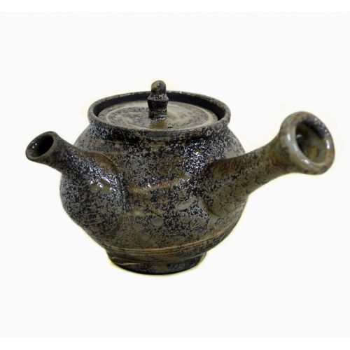  Shigaraki Pottery G5-2717 Nerikomi Kyusu Teapot Marble Colors(Japan Import)