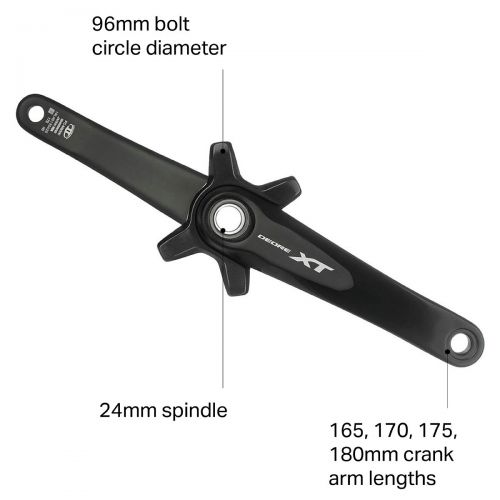 시마노 Shimano XT FC-M8000 1x Crank Arms