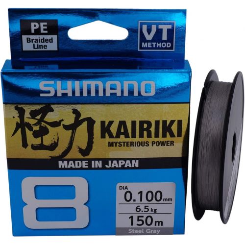 시마노 [아마존베스트]SHIMANO Kairiki 8 59WPLA58R1 150 m Light Grey 8x Braided Fishing Line