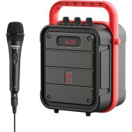 [아마존베스트]Shinco Portable Karaoke Machine with Microphone, Bluetooth Speaker with FM Radio, Remote Control, Audio Recording,Perfect for Party