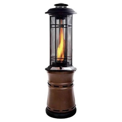  Shinerich Industrial The Inferno Central Flame LP Gas Patio Heater Finish: Bronze