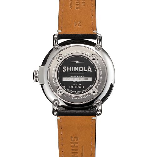  Shinola The Runwell Black Watch, 47mm