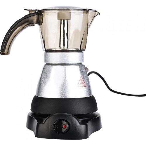  Shipenophy Coffee Maker Stovetop Espresso Maker Moka Pot Coffee Percolator for Tea for Coffee Shop(150ML)