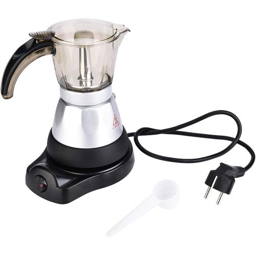  Shipenophy Coffee Maker Stovetop Espresso Maker Moka Pot Coffee Percolator for Tea for Coffee Shop(150ML)