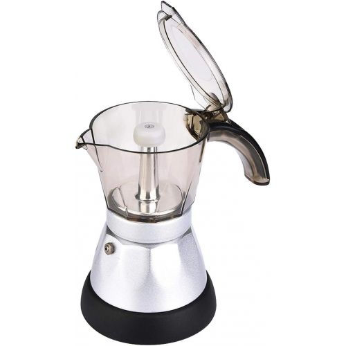  Shipenophy Coffee Maker Stovetop Espresso Maker Moka Pot Coffee Percolator for Tea for Coffee Shop(150ML)