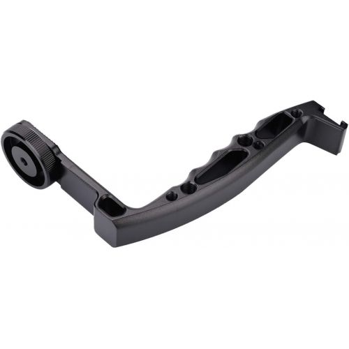  Shipenophy Single Handle Grip Aluminum Alloy Gimbal L Bracket Extended for Crane 2 Gimbal