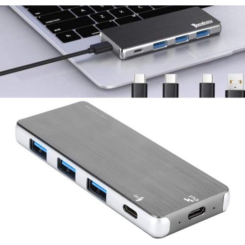  Shipenophy Solid State Hard Disk External SSD Durable Mobile Hard Disk Aluminum Alloy Shell with Docking Station Fast Charging for Notebook