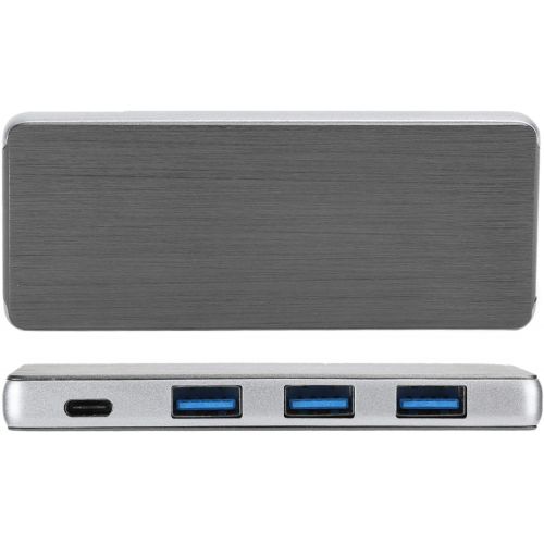  Shipenophy Solid State Hard Disk External SSD Durable Mobile Hard Disk Aluminum Alloy Shell with Docking Station Fast Charging for Notebook