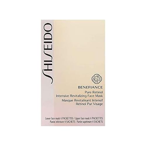  Shiseido Benefiance Pure Retinol Intensive Revitalizing Face Mask, 8 Count