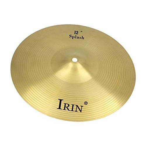  [아마존베스트]Shiwaki 12 Inch Brass Crash Cymbal Hi Hat Cymbal For Drums Set