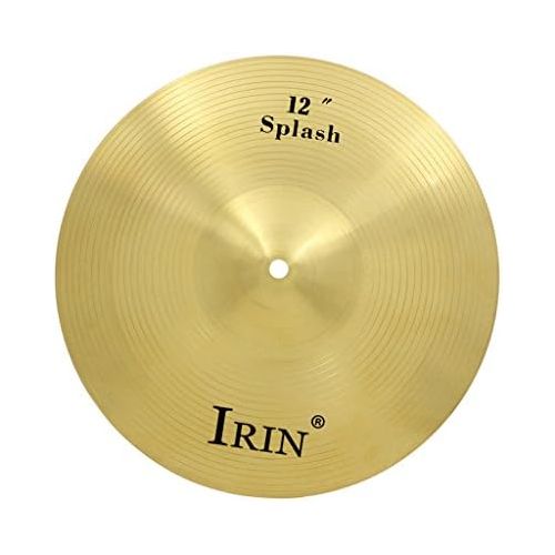  [아마존베스트]Shiwaki 12 Inch Brass Crash Cymbal Hi Hat Cymbal For Drums Set