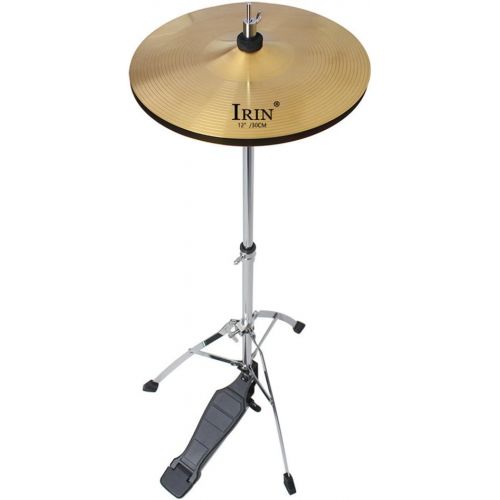  [아마존베스트]Shiwaki 12 Inch Brass Crash Cymbal Hi Hat Cymbal For Drums Set