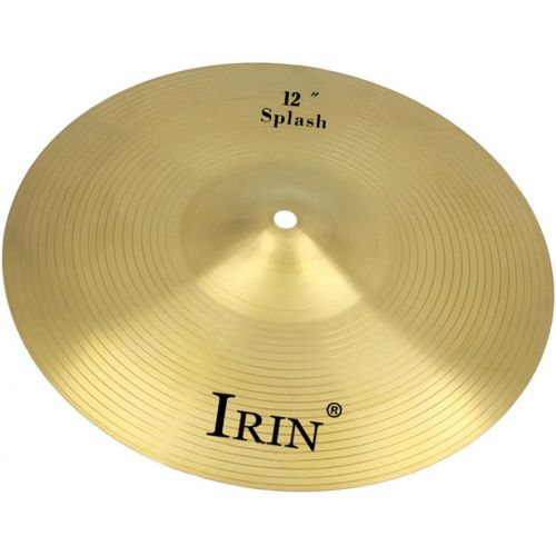  [아마존베스트]Shiwaki 12 Inch Brass Crash Cymbal Hi Hat Cymbal For Drums Set