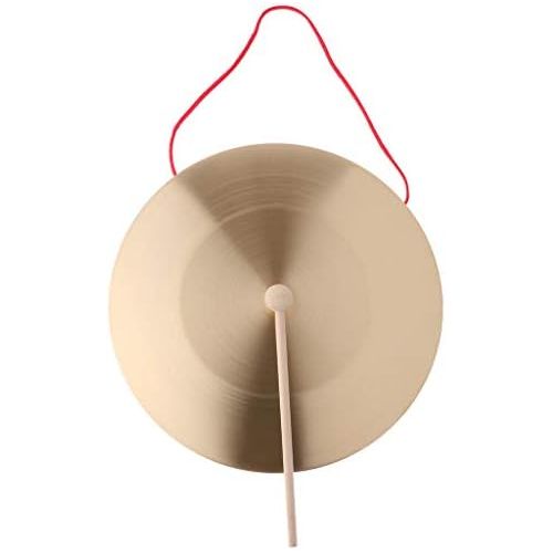  [아마존베스트]Shiwaki 12 Zoll Percussion Musikinstrument Traditioneller Chinesischer Wind Gong 30cm