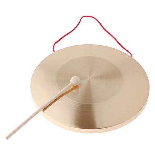  [아마존베스트]Shiwaki 12 Zoll Percussion Musikinstrument Traditioneller Chinesischer Wind Gong 30cm