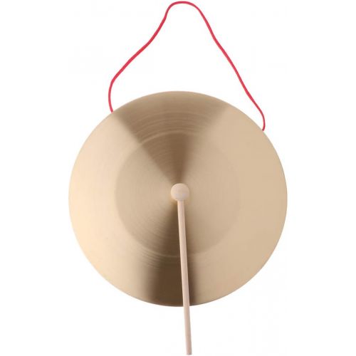  [아마존베스트]Shiwaki 12 Zoll Percussion Musikinstrument Traditioneller Chinesischer Wind Gong 30cm