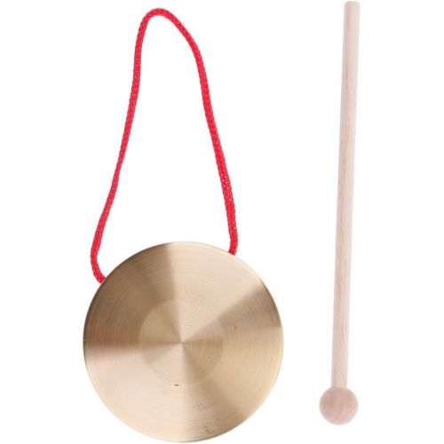  [아마존베스트]Shiwaki Metal Gong Traditional Musical Instrument Cymbal Children Learning Toy