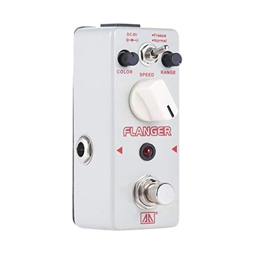  [아마존베스트]Shiwaki Aluminium Alloy DC 9V E Guitar Effects Pedal Freeze Normal Modes