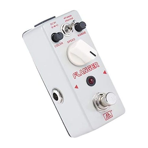  [아마존베스트]Shiwaki Aluminium Alloy DC 9V E Guitar Effects Pedal Freeze Normal Modes