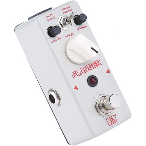  [아마존베스트]Shiwaki Aluminium Alloy DC 9V E Guitar Effects Pedal Freeze Normal Modes