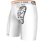 Shock Doctor Compression Short with Soft Cup. Tights for Hip, Hamstring, Glutes, Quad, Thighs, Groin.