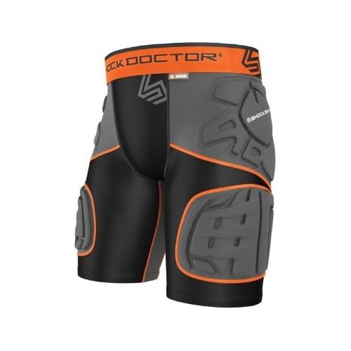  Shock Doctor Youth Ultra Shockskin 5-Pad Extended Thigh Impact Shorts