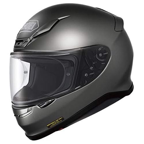  Shoei Metallic RF-1200 Street Racing Helmet - AnthraciteMedium