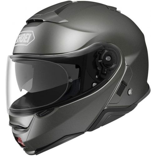 Shoei Solid Neotec 2 Modular Motorcycle Helmet - Anthracite MetallicLarge