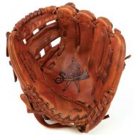 Shoeless Joe Mens Baseball Right Handed Thrower 11.5 Inch H Web Glove, Brown