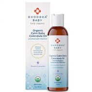 Organic Calendula Oil for Babies, Real Calendula Oil, Calendula Massage Oil Moisturizer, Hypoallergenic, Gluten-Free, 100% Biodegradable - Shoosha… (Scented)