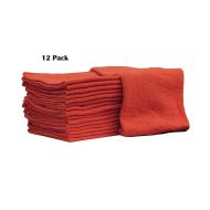 Shop towels, Rags 100% Cotton Commercial Grade 12 pack