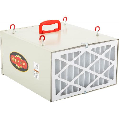  [아마존베스트]Shop Fox W1830 3-Speed Hanging Air Filter