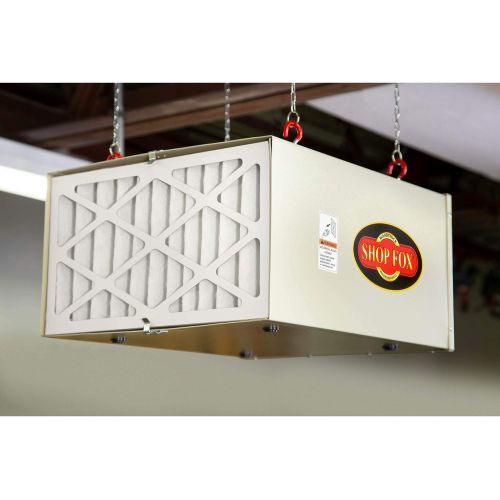  [아마존베스트]Shop Fox W1830 3-Speed Hanging Air Filter