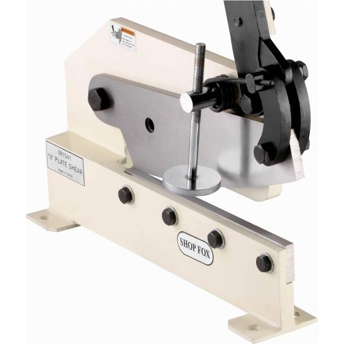  Shop Fox M1041 Plate Shear, 12-Inch