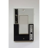 ShopSimplyPerfect Star Wars Light Side Dark Side Light Switch Cover 3D Printed Complete Plate- by Shop Simply Perfect