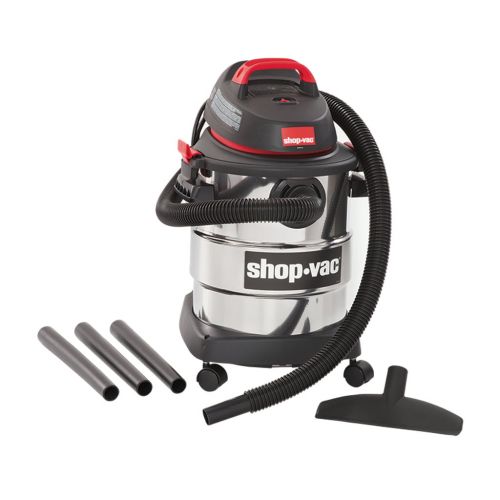  Shop-Vac, 6 Gallon 4.5 Peak HP Stainless Steel wetdry vac