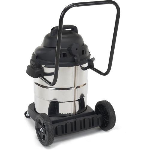  Shop-Vac 9624010 2.5 Peak HP 2 Stage Stainless Steel Wet Dry Vacuum, 10-Gallon