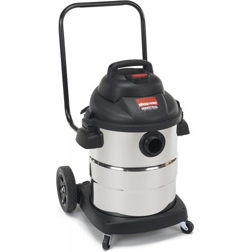  Shop-Vac 9624010 2.5 Peak HP 2 Stage Stainless Steel Wet Dry Vacuum, 10-Gallon