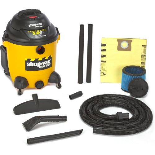  Shop-Vac 9625110 5.0-Peak Horsepower Right Stuff WetDry Vacuum, 12-Gallon